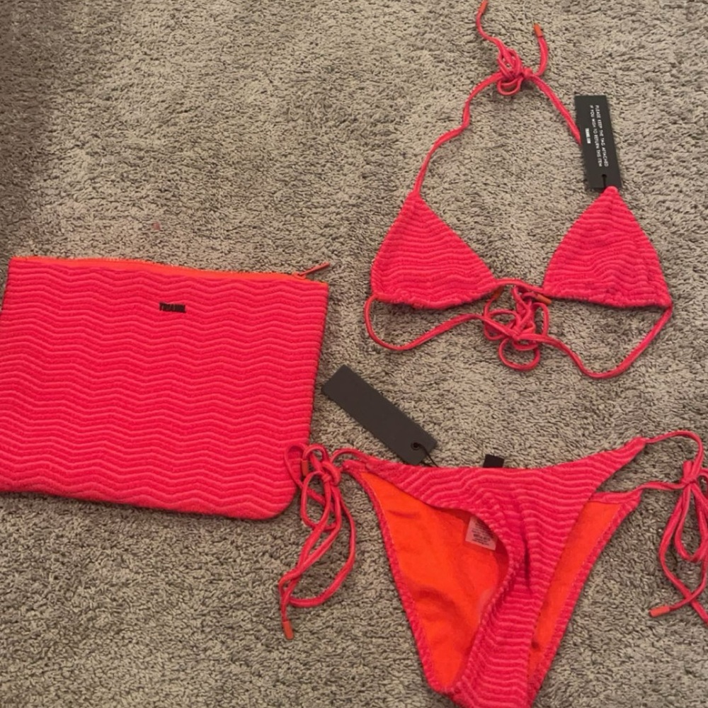 brand new with tags vinca mato triangl swimsuit extra small